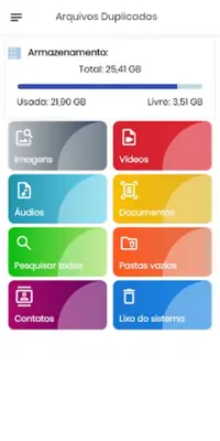 Arquivos duplicados android App screenshot 5